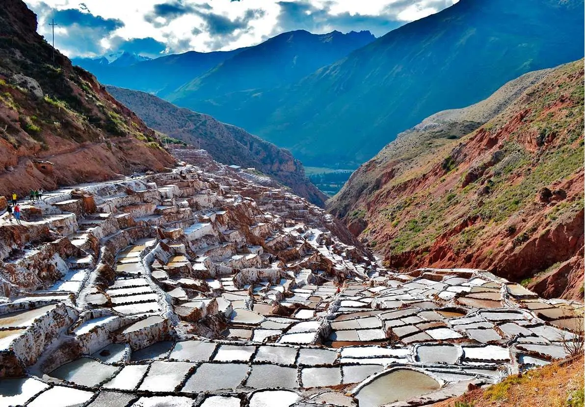Pozas de las salineras de Maras